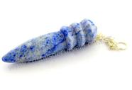 100 Pêndulo Egípcio de Pedra Quartzo Azul para Atacado