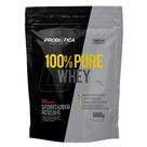 100% pure whey probiotica refil 900g - morango