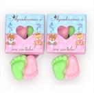 100 sabonetes com cheirinho infantil