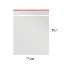 100 Sacos Saquinho Zip Lock Hermético 14x20cm Plastico