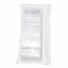 100 Sacos Saquinhos Zip Lock Hermético N0 4X5.5CM Abre/fecha