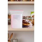 100 Sacos Zip Lock Abre Fecha 24x34 - Conserva Alimentos