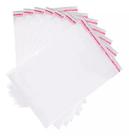 100 Saquinhos Adesivado com Aba Transparente para Embrulho Presente Lembrancinha 10x15cm
