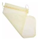 100 Saquinhos de Organza Amarelo para Chinelo 20 X 35 cm