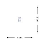 100 Saquinhos Zip Lock 4 X 6 Cm