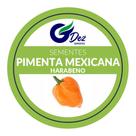 100 Sementes De Pimenta Mexicana Habanero