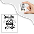 100 Tags para Brinco Com furo para encaixar o brinco Tam. 5x4,5 Cm