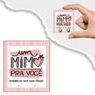 100 Tags para Brinco Com furo para encaixar o brinco Tam. 5x4,5 Cm