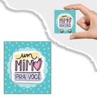 100 Tags para Brinco Com furo para encaixar o brinco Tam. 5x4,5 Cm