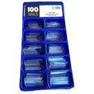 100 Tip Transparente Curvatura C Pra alongamento de unha