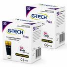 100 Tiras GTech Free Original Accumed Glicemia Diabetes Alta Precisão 2x50 100 Tiras GTech Free Original Accumed Glicemia Diabetes Alta Precisão 2x50