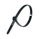 100 Un Cinta Abraçadeira Nylon - Preta 100mm X 2,5mm
