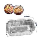 100 Un D12FS BANDEJA DE ALUMINIO 220ML