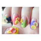 100 Un Fimo Fatiado Para Slime Ou Nail Arte Mix