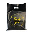 100 unidades de sacos de presente de plástico ROSEBB Thank You 25x36 cm