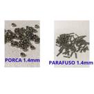 100 unidades Parafusos Longos/Porcas Para Óculos Tamanhos 1.4mm / 1.2mm em Metal - Reparo