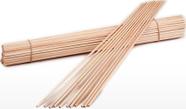 100 Vareta Palito de Algodão Doce Bambu 40cm