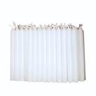 100 Velas Palito Branca Parafina Pura (13,5 cm X 1,2 cm)