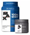 100% Whey Max Titanium 900G + Creatina 300g