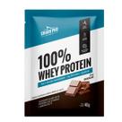 100% Whey Shark Pro Sache 40g - Cx c/ 10 Und Sabor:Chocolate