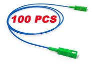 100 X Cordão Óptico Patch Sc/apc X Sc/apc 2 Mt Holomogado Nf