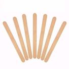 100 X Palito Sorvete Picolé Ponta Redonda Madeira Artesanato Escolar