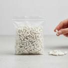 1000 Cápsulas Vazias 0 Cinza Opaca Gelatina Dura Para Suplementos Nutricionais Envase Manual Top