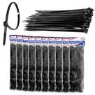 1000 Fita Herman Cinta Plástica 3.6x250mm Fita Abraçadeira de Nylon