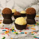 1000 Forminhas n4 de papel impermeáveis e forneáveis fácil manuseio para doces brigadeiro beijinho