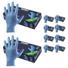 1000 Luvas Nitrílica Descartável Danny Azul Tamanho G Azul M