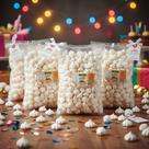 1000 Mini Suspiro Lembrabcinha Branco 5x140g Festa