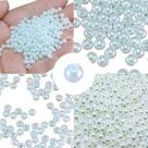 1000 Pérolas 4mm c/ furo passante p/ bijuterias, colar, pulseira, brinco e artesanato