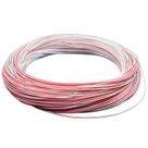 100m Cabo Flex. Automotivo 0.50mm Branco Vermelho-Cód.8098