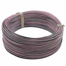 100m Cabo Flex. Automotivo 0.50mm Preto e Rosa - Cód.12544