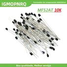 100pcs 10k OHM NTC MF52AT 3950 Resistor termistor NTC-MF52AT MF52 10K +/-1% Resistor térmico