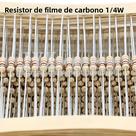 100PCS Resistor De Filme De Carbono 1/4W 5% 0R-20M Ohms 100PCS Resistor De Filme De Carbono 14W 5%