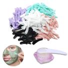 100Un Mini Espátula Ponta Redonda Para Cremes Faciais Skin Care