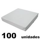 100und Caixa para Doces e Salgados Quadrada Branca Caixa Delivery