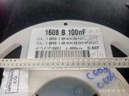 100x Capacitor 100nf/50v = 100k/50v 0603 Smd 0,8x1,6mm X7r