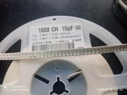 100x Capacitor 15pf/50v 0603 Smd 0,8x1,6mm Np0 5% Samsung