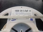 100x Capacitor 3,9pf/50v 0603 Smd 0,8x1,6mm Np0 Samsung