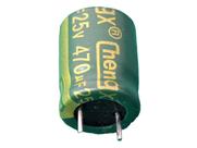 100x Capacitor Eletrolitico 470uf/25v 105 10x13mm Pre