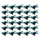 100x Conector Fast Rápido Ftth Sc Upc Reutilizável 53mm