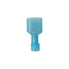 100x Terminal Macho Totalmente Isolado - Fio de 1,0 a 2,5mm 100x Terminal Macho Totalmente Isolado - Fio de 1,0 a 2,5mm