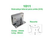 1011- Dobradiça lateral para união de vidro alvenária - 1 unidade 1011- Dobradiça lateral para união de vidro alvenária - 1 unidade