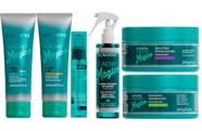 1042LW-Kit6 Cacho Mágico Funcional Shampoo240+Creme+Máscara+ Magic oil+Gelat+Fluido - LOWELL