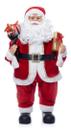 10804p - papai noel urso e presentes 35x28x80cm xm616-k3