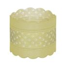 10m Fita Aramada Patinha PET Páscoa 4cm x 5 rolos x 2m 10m