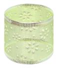 10m Fita de Organza Aramada Glitter 4cm x 2m x 5 rolos 10m 10m Fita de Organza Aramada Glitter 4cm x 2m x 5 rolos 10m