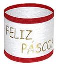 10m Fita Feliz Páscoa Aramada Tnt 3,5cm X 10m 10m Fita Feliz Páscoa Aramada Tnt 3,5cm X 10m